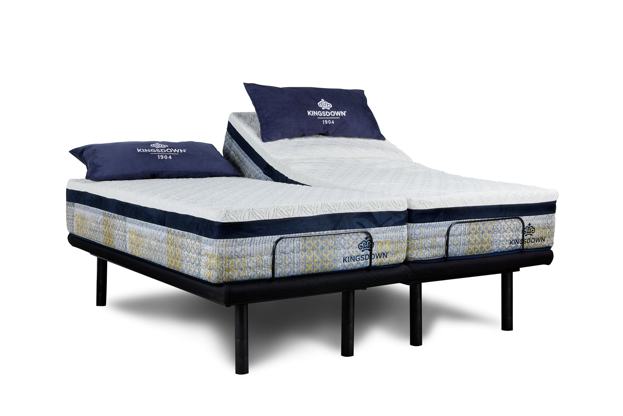 Boyd Sleep Split King Upholstered Adjustable Zero Clearance Bed