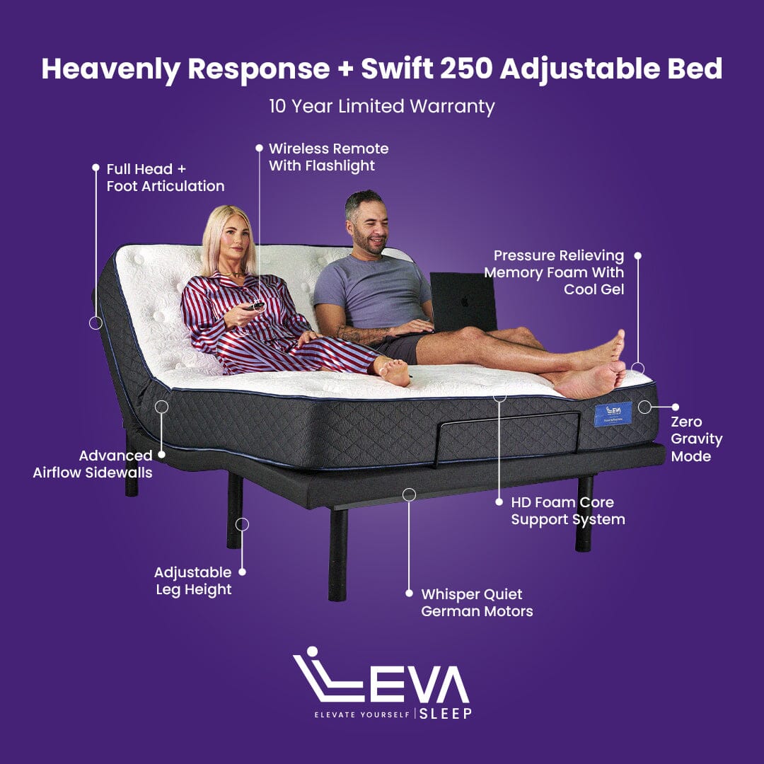 Heavenly Response Queen Adjustable Bed