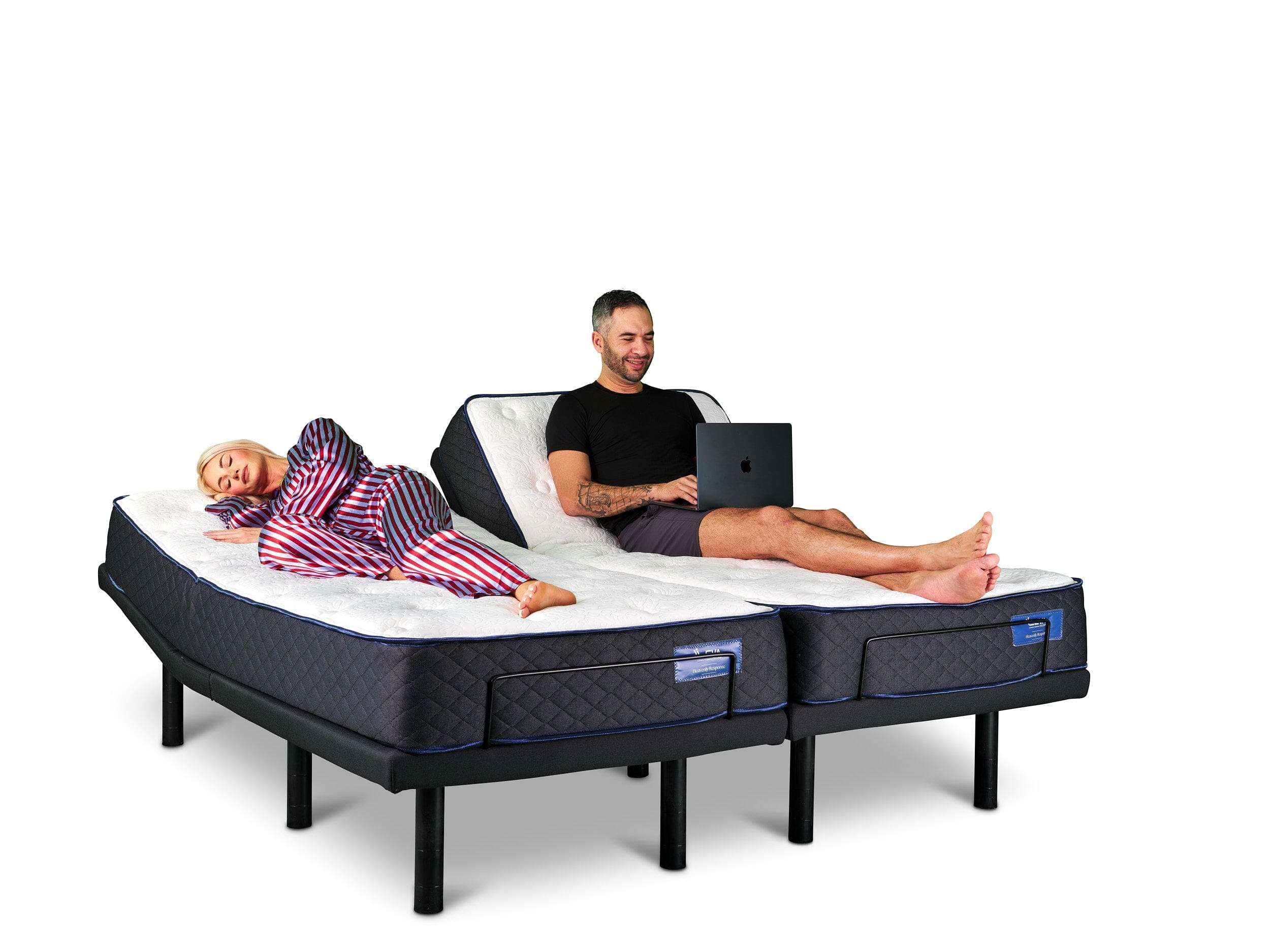 Heavenly Response Split King Adjustable Bed